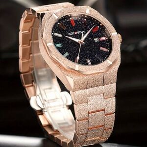 Rose Gold Men's Watch